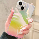 シンプルレインボーiphoneケース