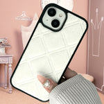 ベルベットクロスチェックiphoneケース