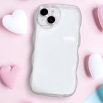 うねうねハートクリアiphoneケース