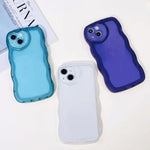 うねうねハートクリアiphoneケース